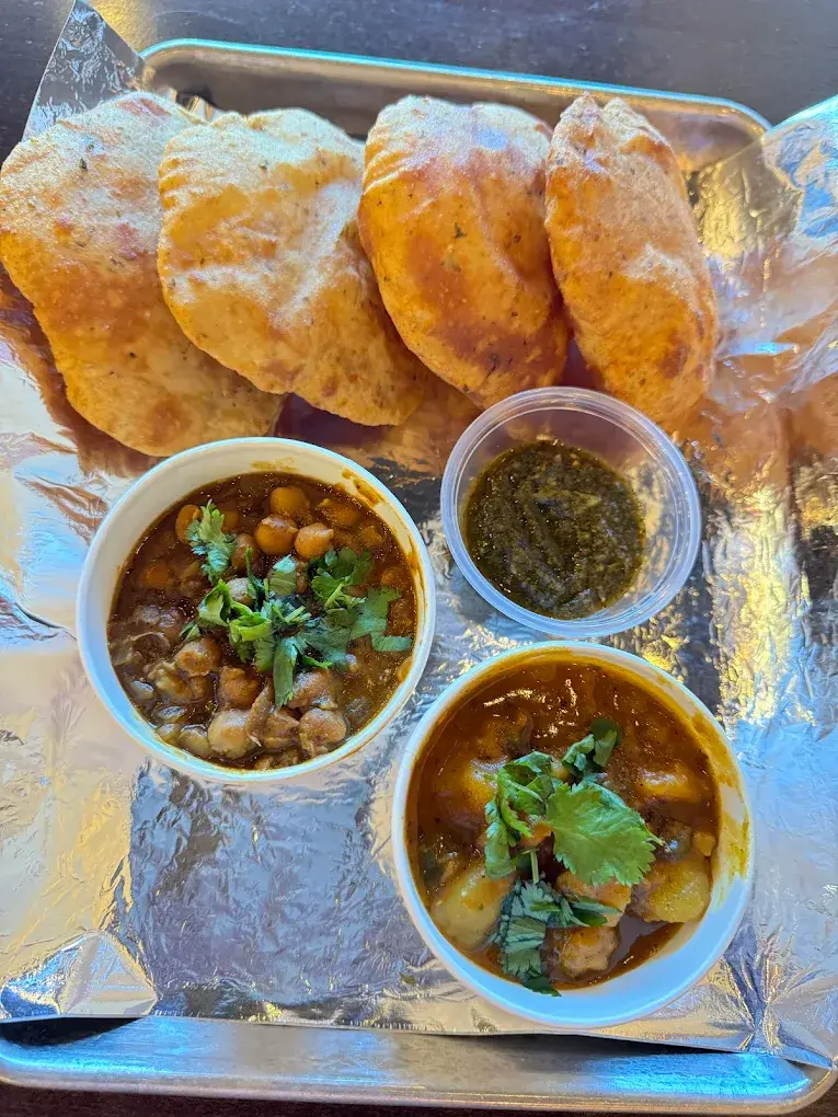 Authentic Indian street food at Delhi Cafe in Edmonton, AB