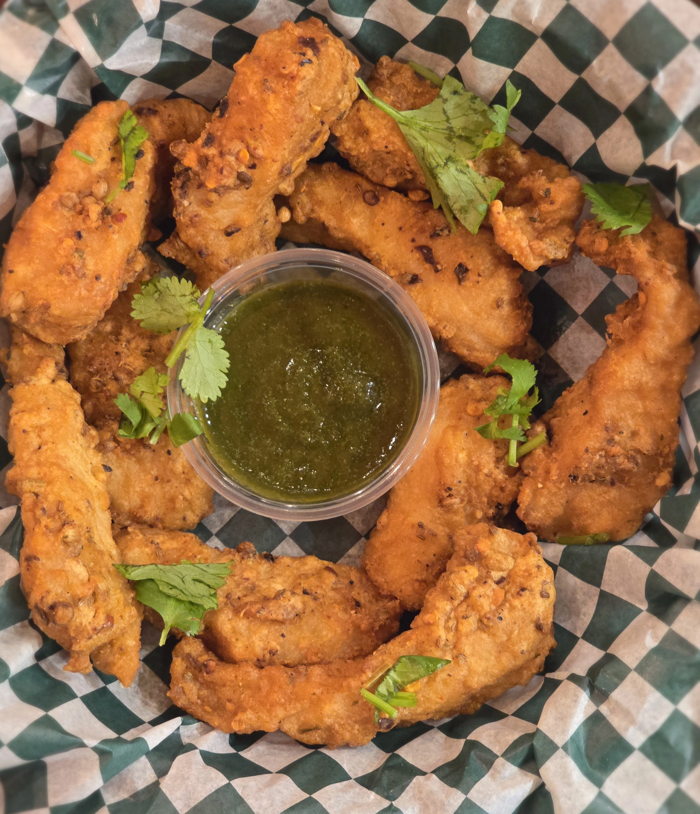 Fish Pakora at Delhi Cafe in Edmonton, AB